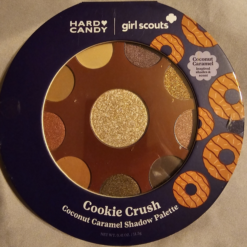 Hard Candy Cookie Crush Coconut Caramel Shadow Palette